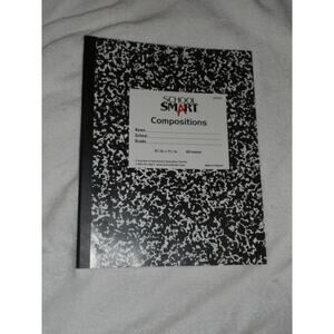 School Smart Composition Notebook 9 1/4" x 7 1/2" 60 Leaves Lined Pages New